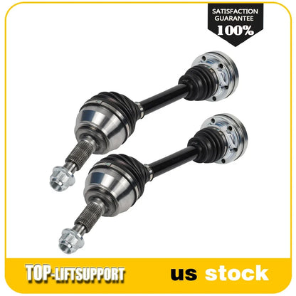 2X CV Axle for Audi A7 Quattro, Q7, Porsche Cayenne, VW Touareg