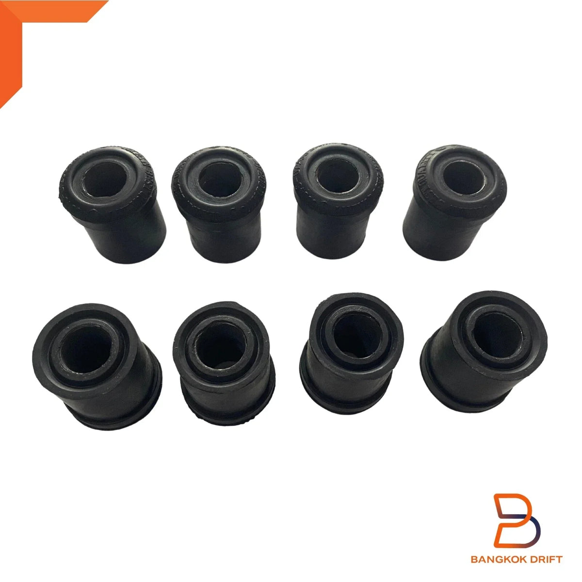 8 x Rear Leaf Spring Shackle Rubber Bushings for Nissan Datsun 620 (1972-1979)