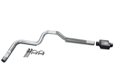 Single 3" Exhaust Kit for Chevy GMC 1500 (2015–2018) - 1 Chamber Muffler