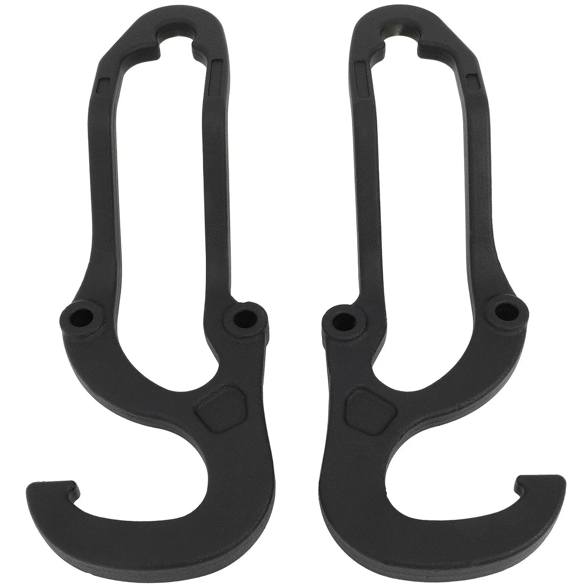 Set of 2 Heavy Duty Front Tow Hooks for Dodge Ram 1500 (2009–2019)