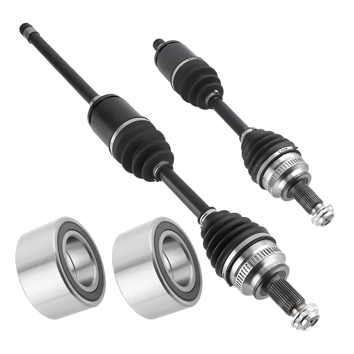 Set of 4 CV Axle and Bearing Kit for BMW 325Xi 330Xi 335Xi (2001–2006)