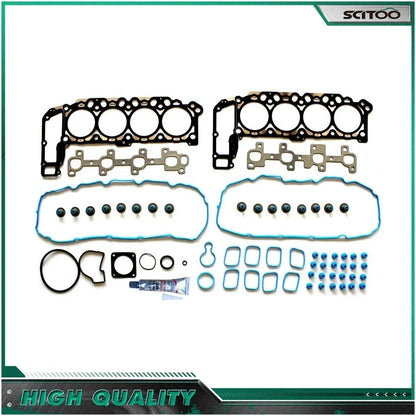 Cylinder Head Gasket Set for Dodge Durango Dakota Jeep (4.7L SOHC 16v VIN J N)