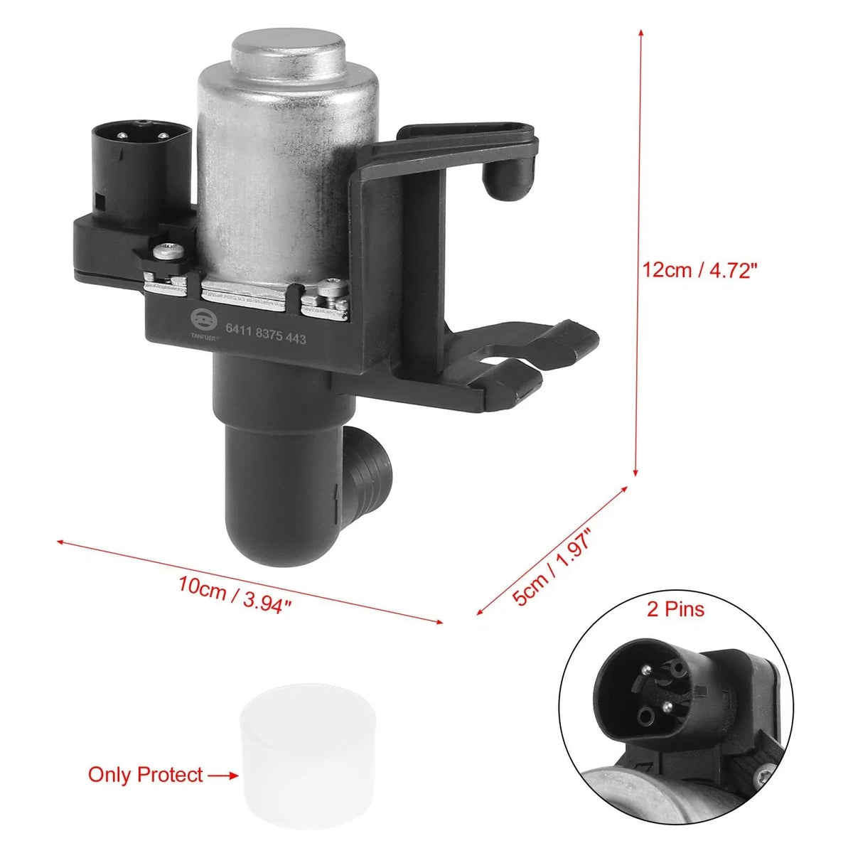 Heater Control Valve Solenoid for BMW Z3 (1996-2002)
