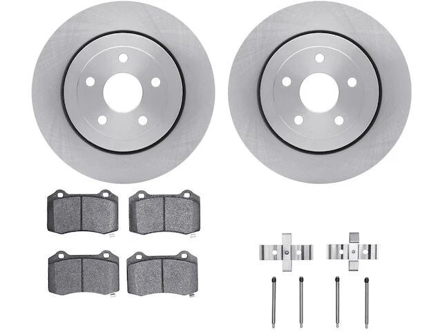 Brake Pad and Rotor Kit for Jeep Grand Cherokee (85743MMZF)