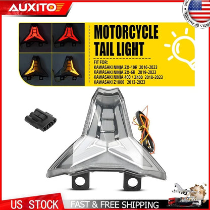 Integrated Tail Light Turn Signal for Kawasaki Ninja ZX-10R (2016–2023)