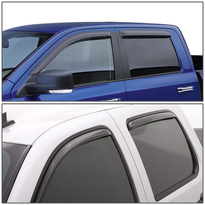 Window Visor/Wind Deflector for Jeep Patriot (2007–2017) - Smoke Tint
