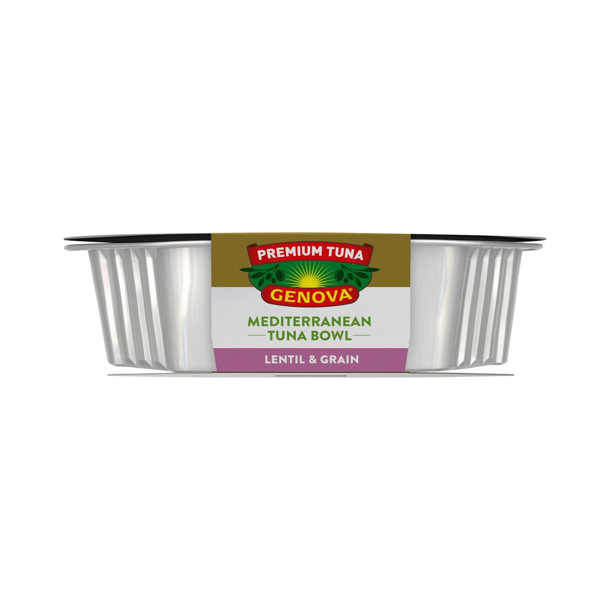 Pack of 6 Genova Premium Tuna Mediterranean Lentil & Grain 7.76 oz