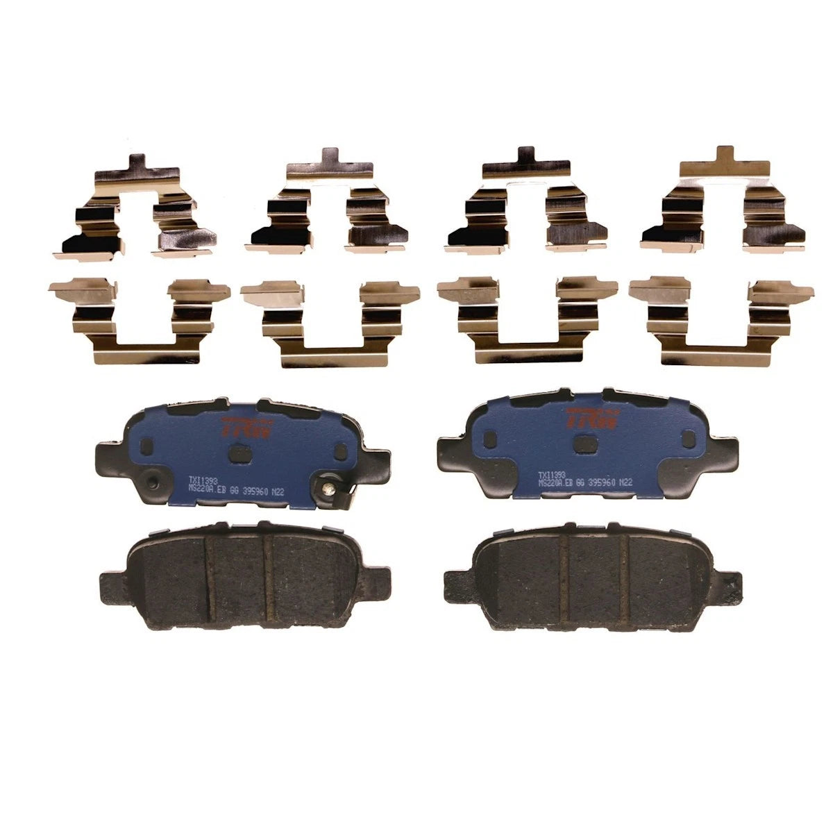 2X Brake Pad Set for Nissan Maxima, Leaf, Rogue, Altima (2013–2023) TXI1393, D4M609N00B
