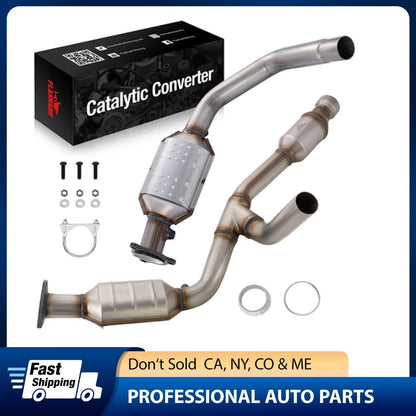 Catalytic Converter for Chevrolet Silverado Sierra Tahoe 4.3L 5.3L 2014–2018 (RWD/4WD)