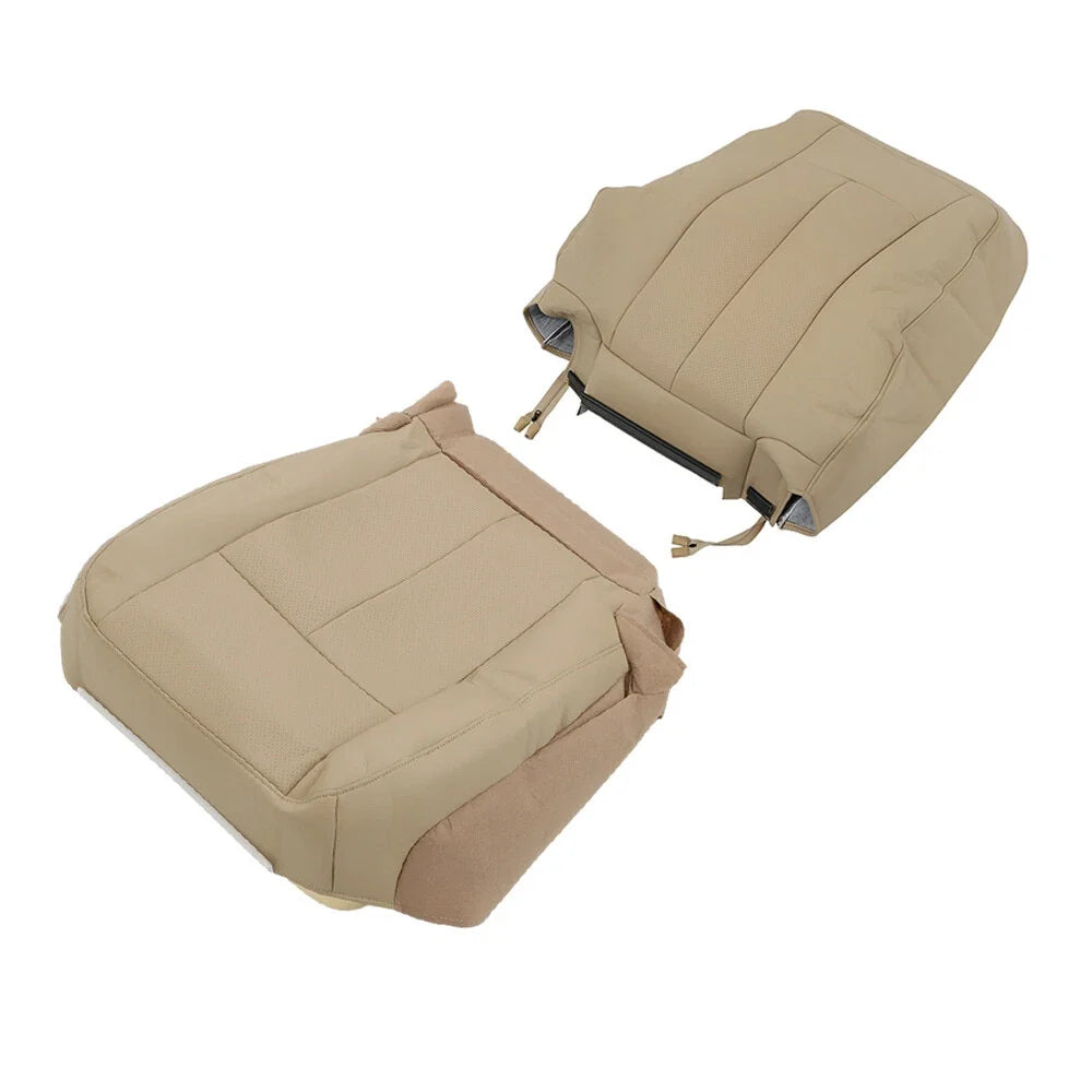 Leather Seat Cover Set for Ford Expedition (2007–2014) Camel Tan
