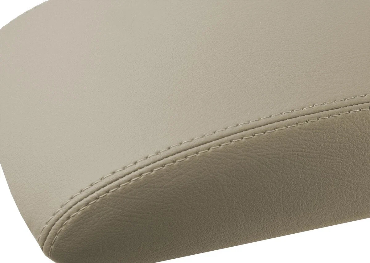 Leather Synthetic Center Console Armrest Cover for Audi Q5 (2018–2023) Beige