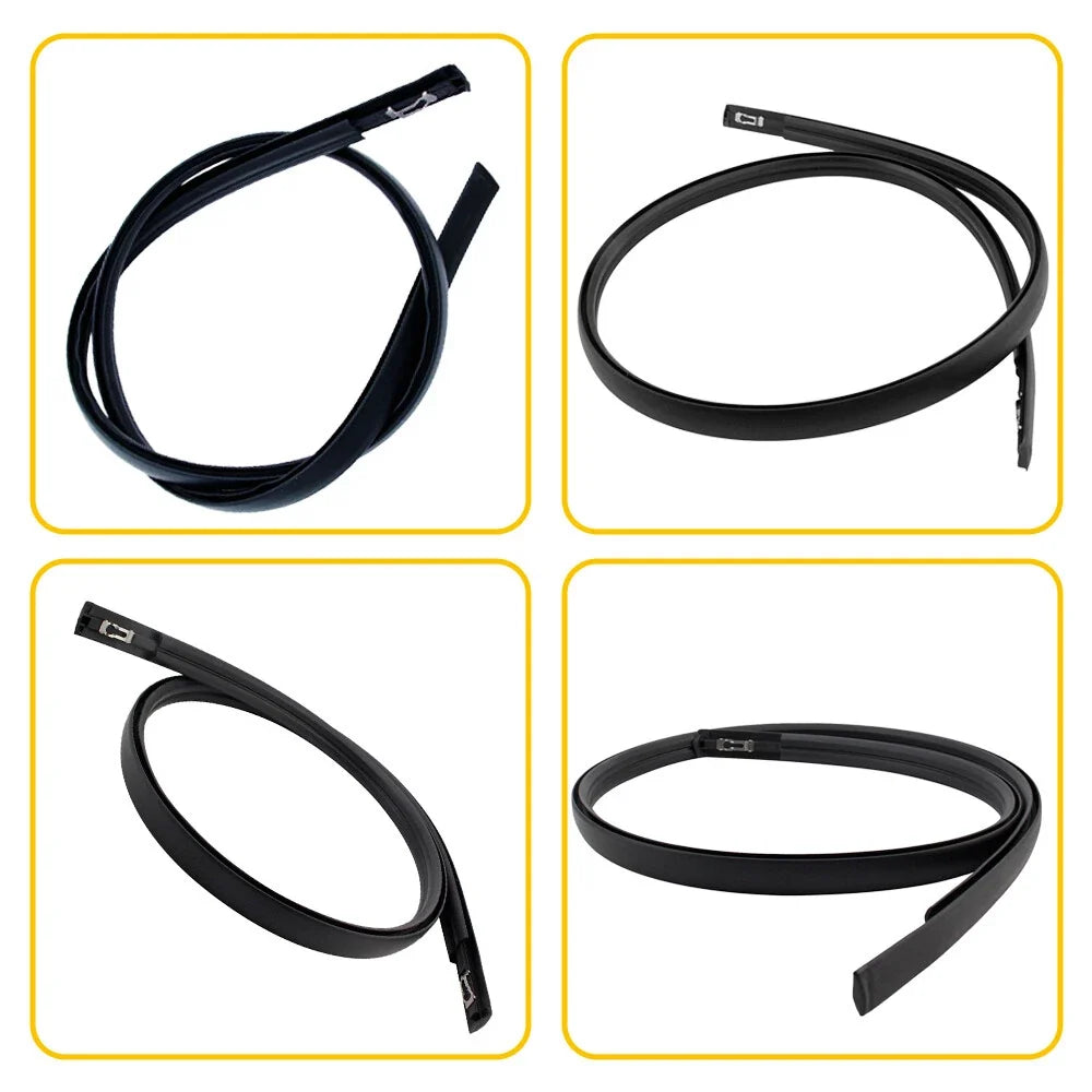 2X Black Roof Trim Molding Kit for Honda Civic Sedan 2012–2015