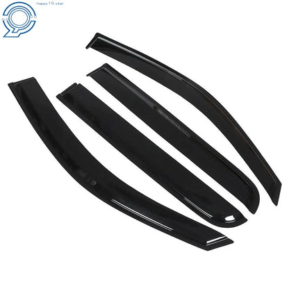 Set of 4 Window Visors for Toyota Hilux (2005–2015)