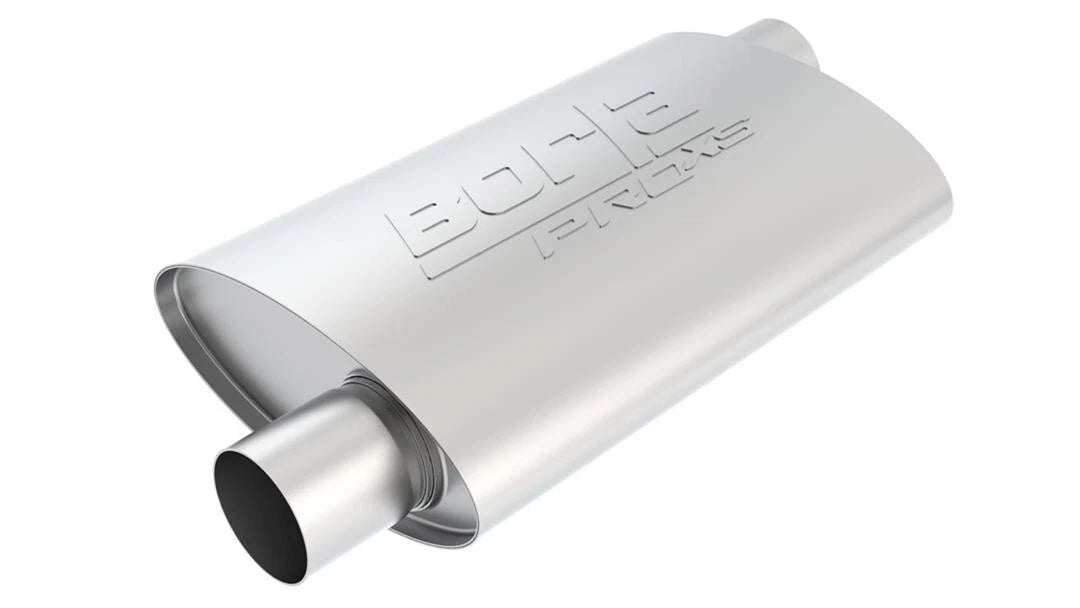 2 Borla Performance Exhaust Muffler 40353 for Universal Fit (Offset Reversible)