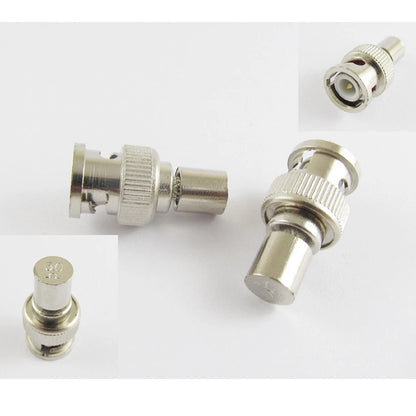 20PCS BNC Male Plug Terminator 50 Ohm RF Adapter Zinc Alloy
