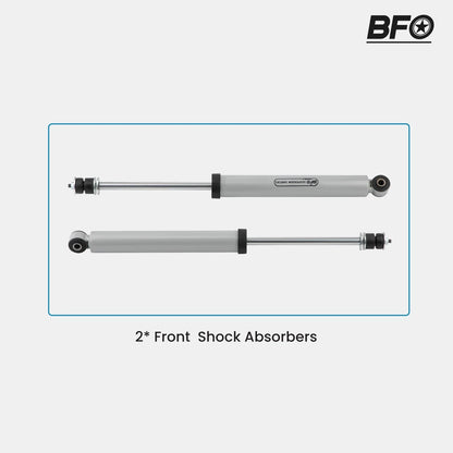 Front Shock Absorbers for Jeep Wrangler JK (2007–2018) 0.5-2.5" Lifted
