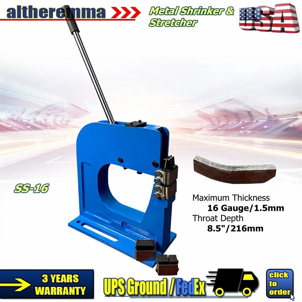 Set of 2 Metal Shrinker Stretcher for Bending Machines