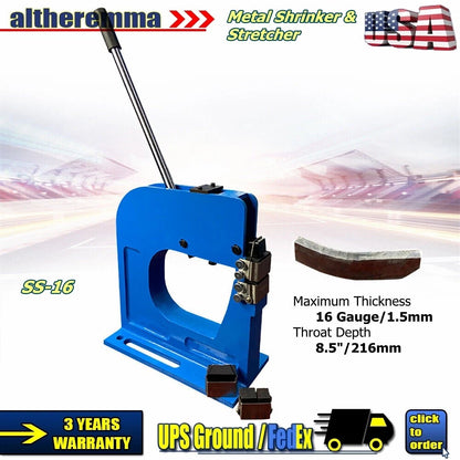 Set of 2 Metal Shrinker Stretcher for Bending Machines
