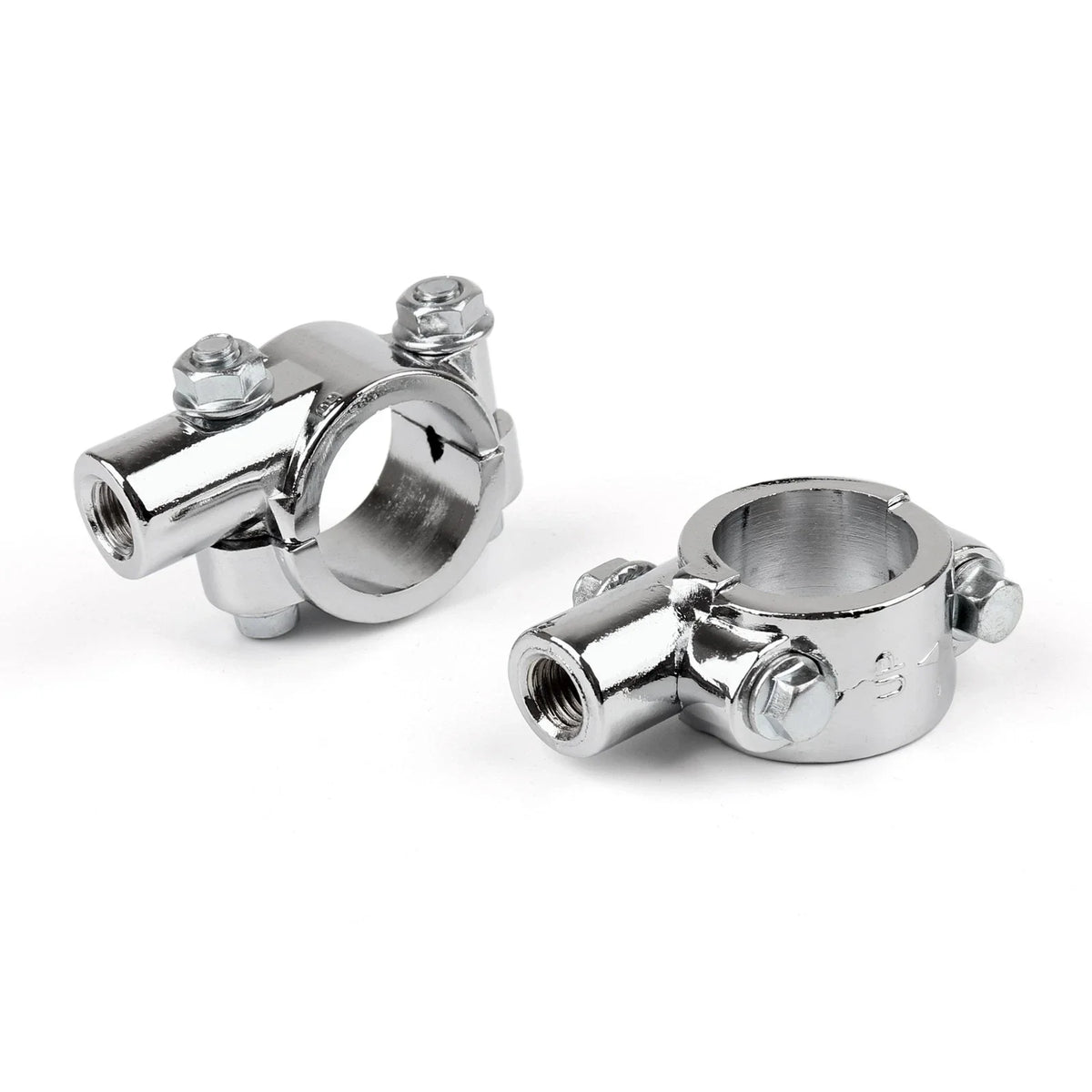 Handlebar Mirror Mount Holder Clamp Adaptor for Motorcycle Bike (1" 25mm)