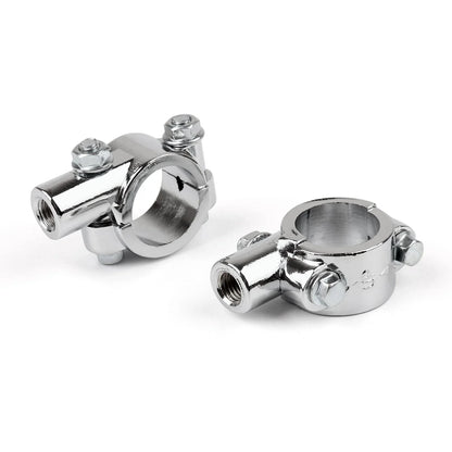 Handlebar Mirror Mount Holder Clamp Adaptor for Motorcycle Bike (1" 25mm)