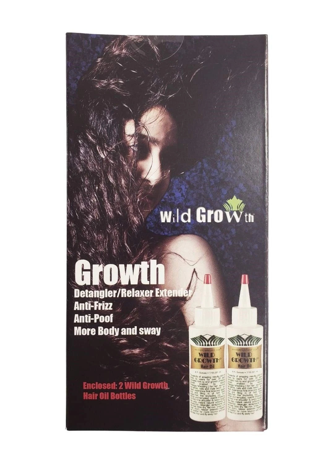 Pack of 2 Wild Growth Hair Oil 4oz