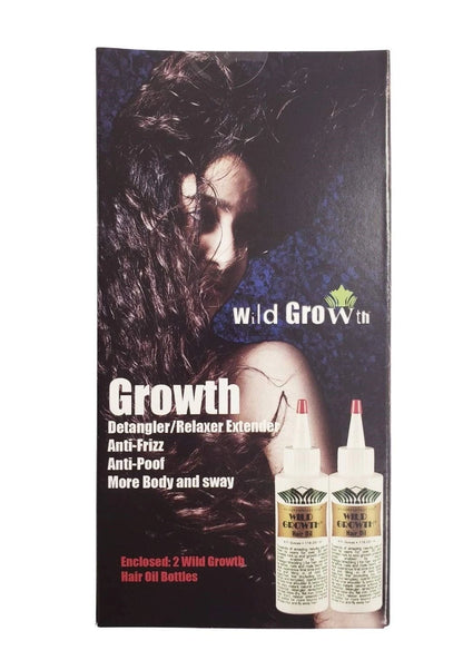 Pack of 2 Wild Growth Hair Oil 4oz