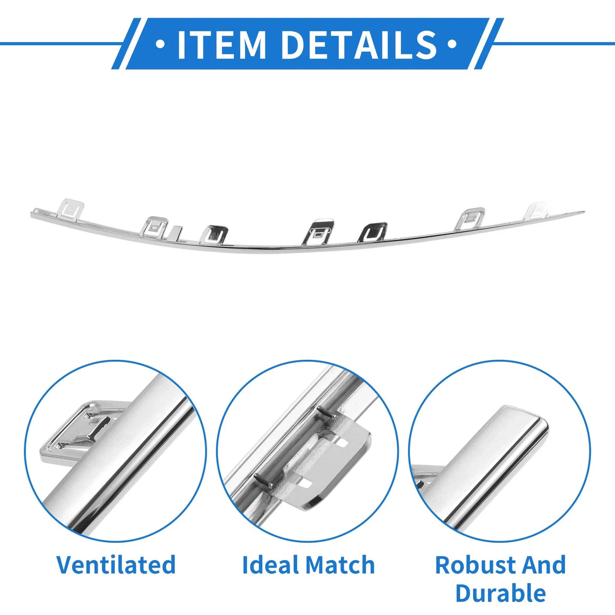 Front Right Bumper Grille Trim for Mercedes-Benz W206/C (2022–2024)