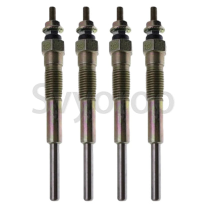 Set of 4 Glow Plugs for Toyota 2J Engine Forklift (19850-76012-71)