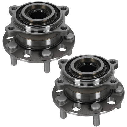 2pc Rear Wheel Bearing Hub for Hyundai Genesis (2009–2014) 512417 WA512417