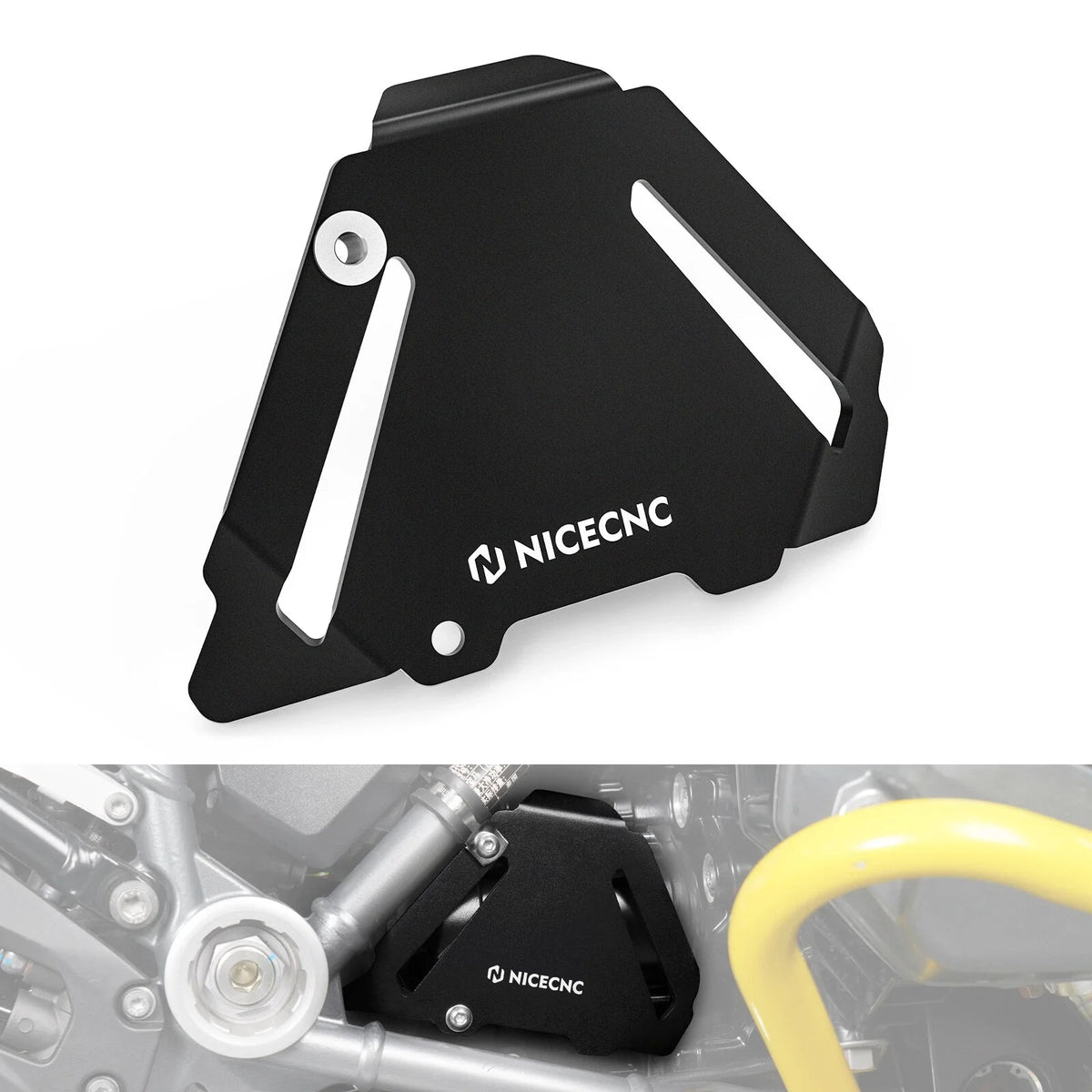 Starter Protector Guards Bracket for BMW R1200GS (2013–2018) R1200GS Adventure (2014–2018)