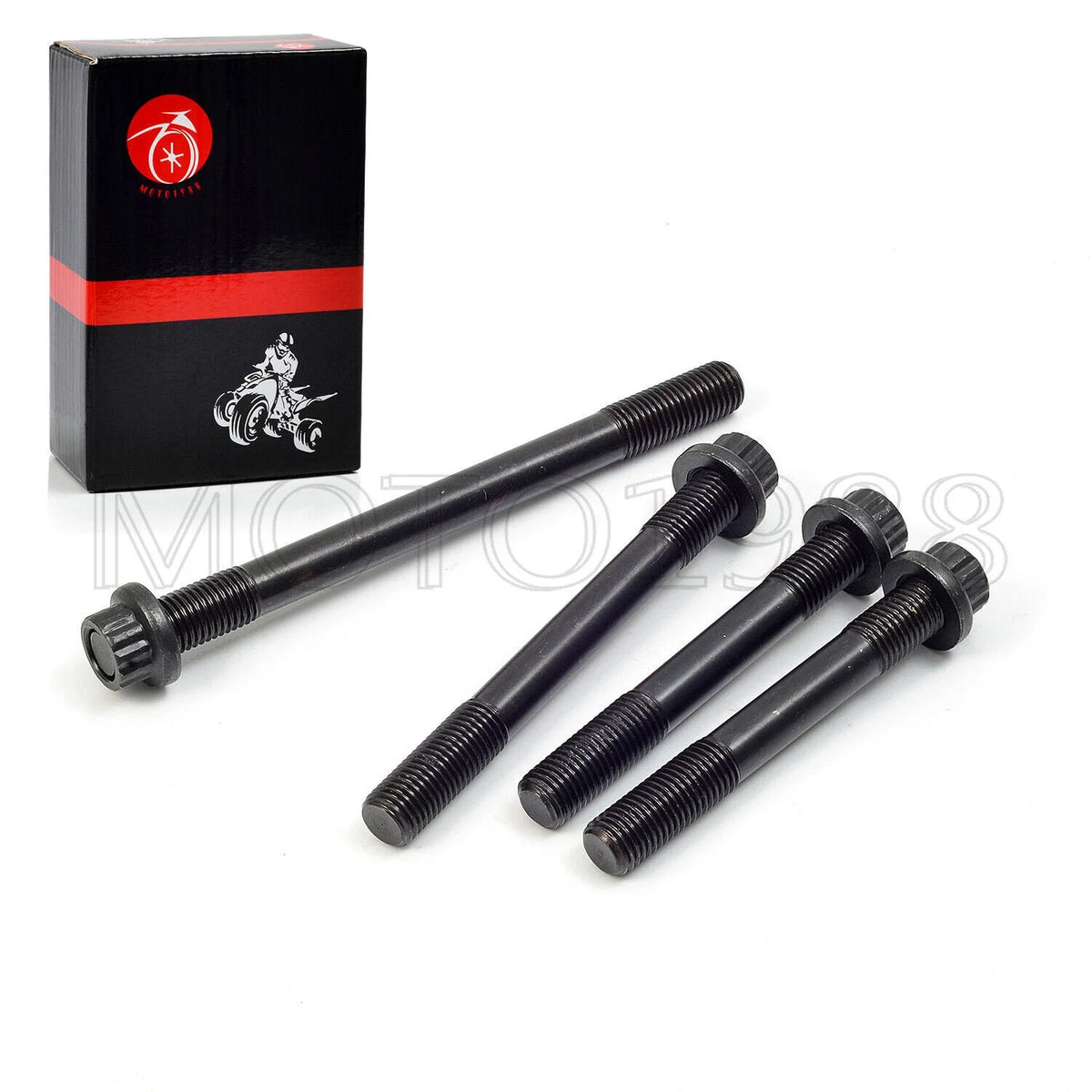 Cylinder Head Studs Nut Kit & Gasket Set for Honda TRX400X TRX400EX (2004–2009)