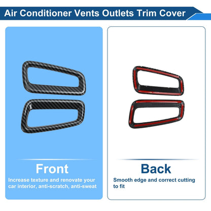 Center Console Air Vent Cover Trim Kit   1 Pair