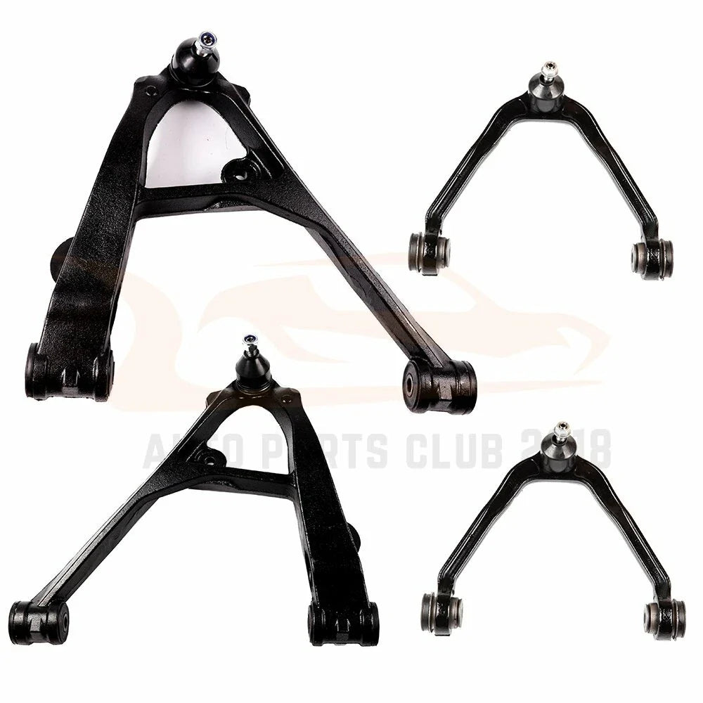 Set of 4 Front Upper & Lower Control Arms Kit for GMC Yukon XL 1500 (2000–2006)