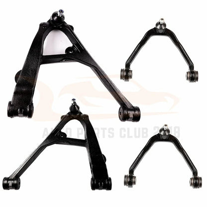 Set of 4 Front Upper & Lower Control Arms Kit for GMC Yukon XL 1500 (2000–2006)