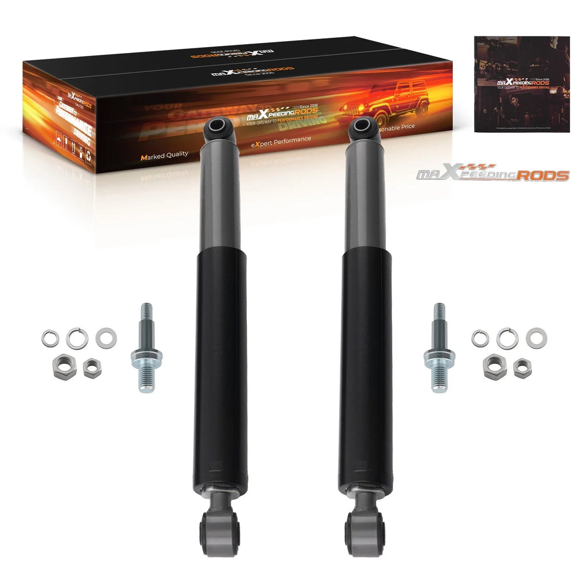 Rear Lowering Shocks 4"-7" for Chevy GMC C10 C15 (1973–1987) 2WD