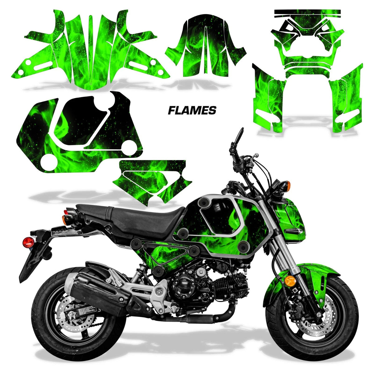 Graphic Stickers Decals for Honda Grom 125 (2021–2025)