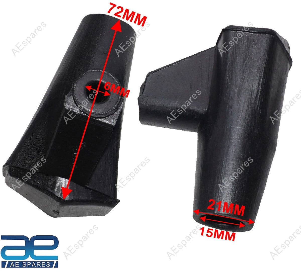 Rubber Stand Feet for Lambretta GP LI SX TV Model (1960–1970)