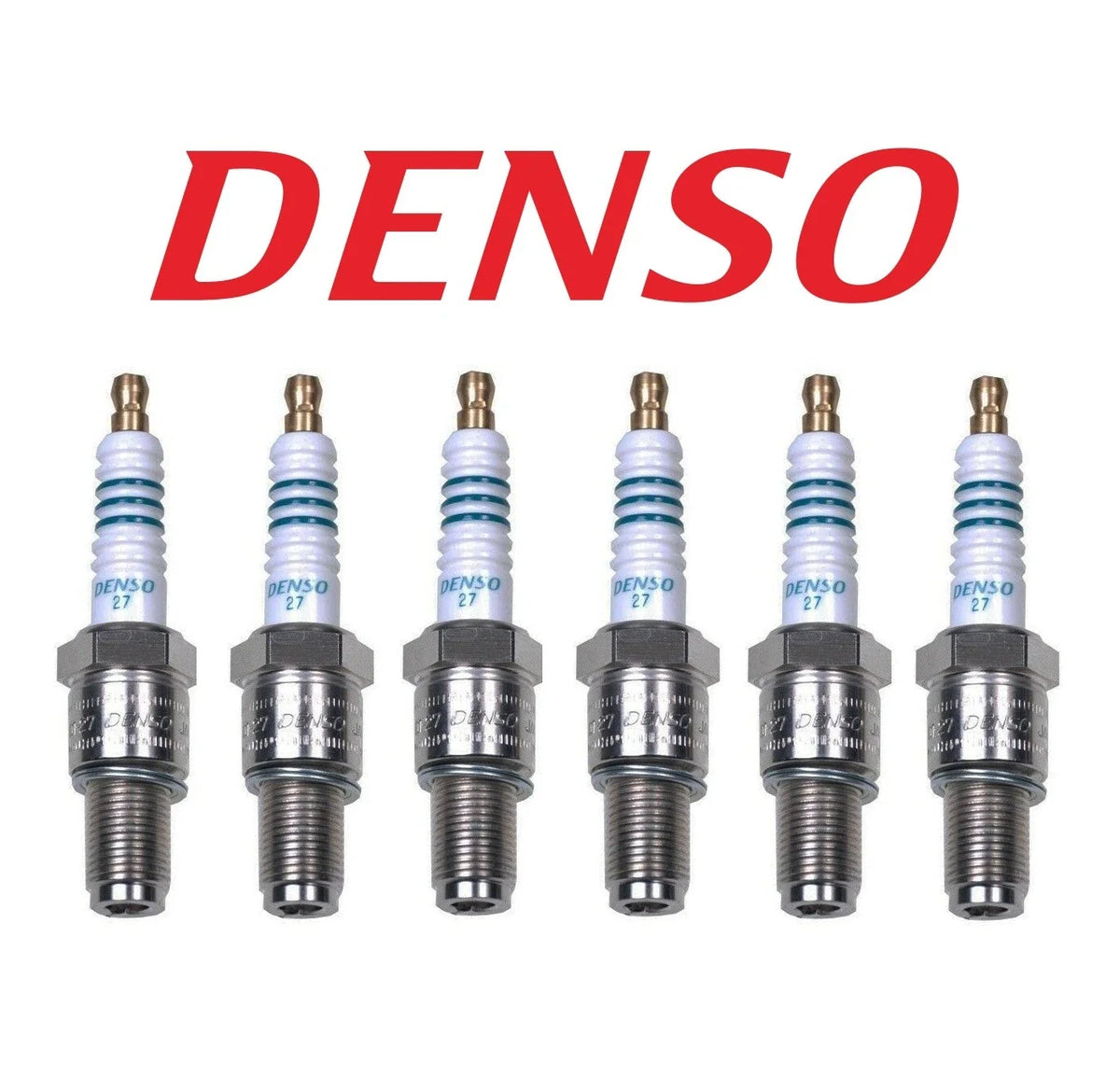 Set of 6 Double Platinum Spark Plugs for Audi A3 Q3, VW CC, Passat, Honda Civic