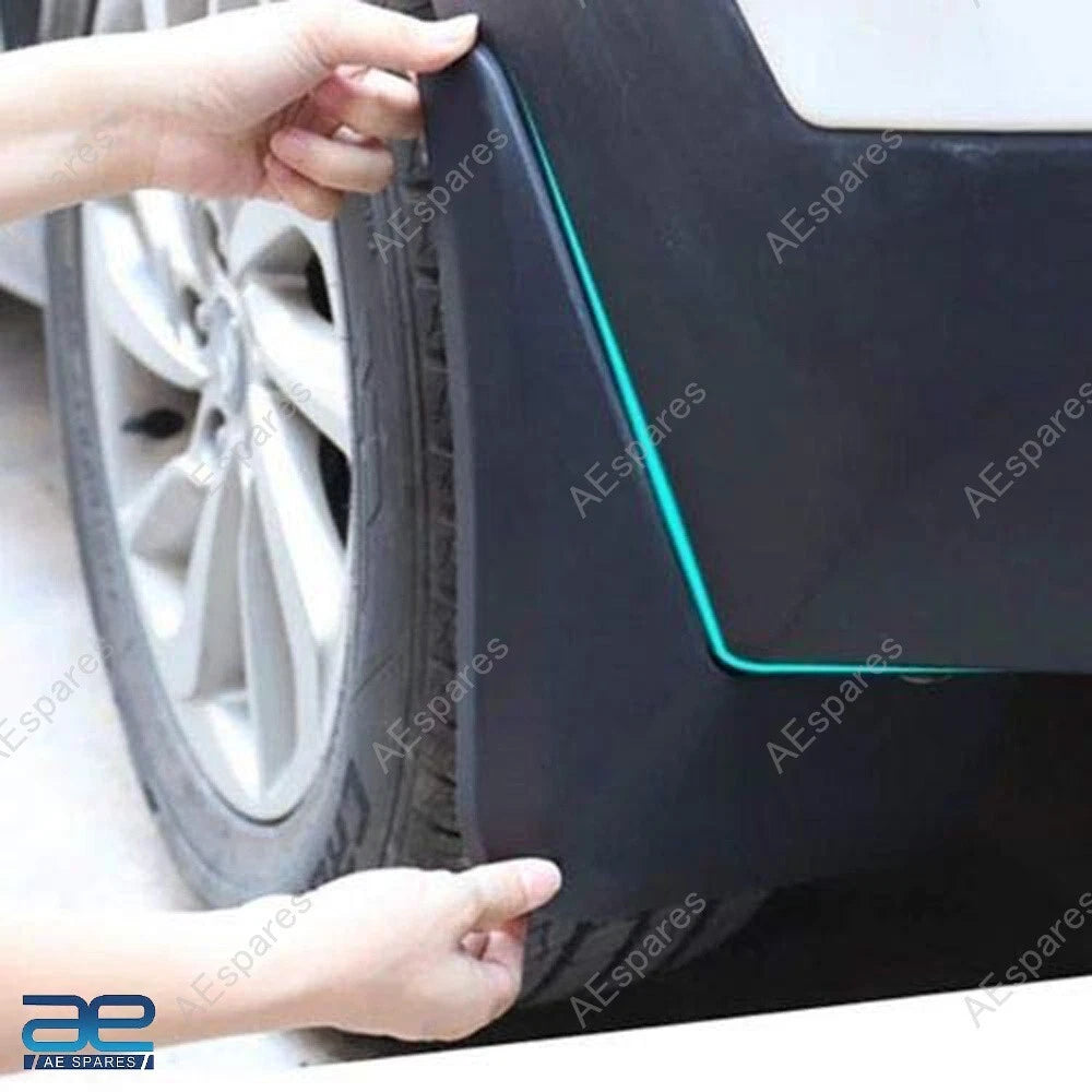 Mud Flap Set of 4 for Nissan Magnite (2020–2023) Black