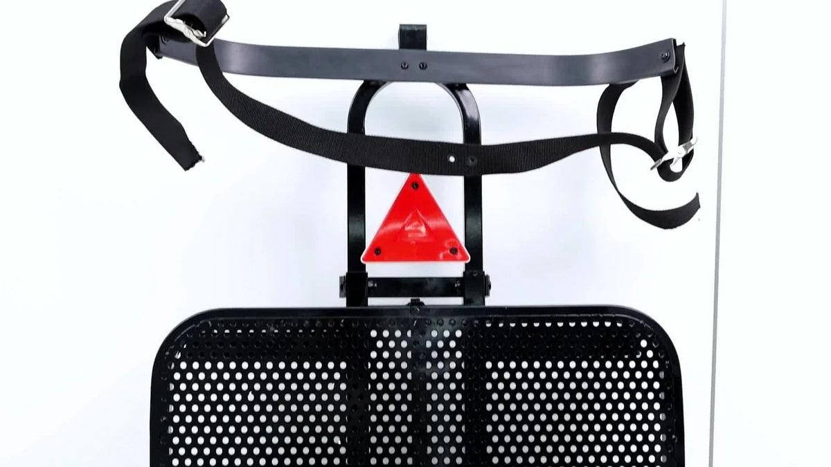 Foldable Golf Cart Rear Seat Bag Rack for EZGO/Club Car/Yamaha (Universal)