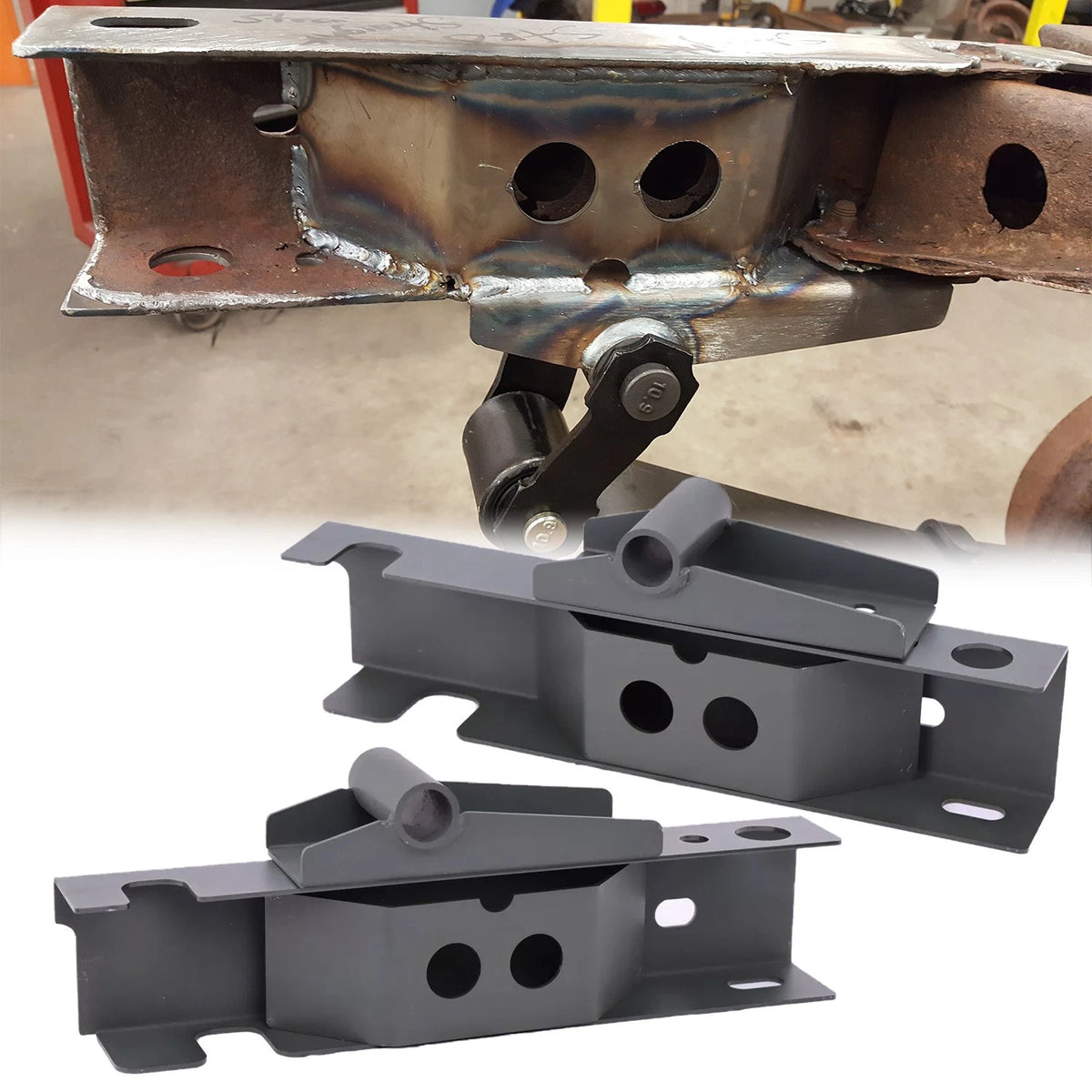 Rear Frame Rust Repair & Leaf Spring Shackles for Toyota Tacoma (1996–2000)