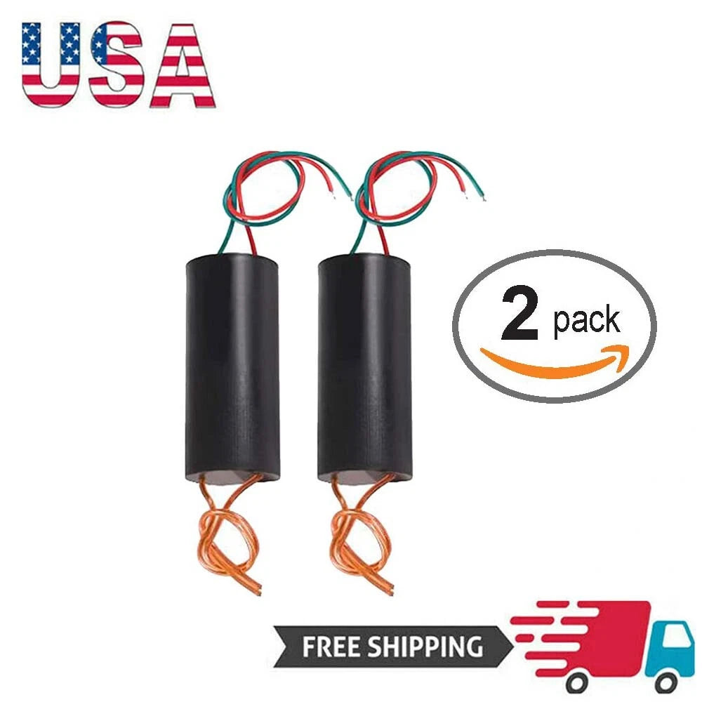 2Pcs Boost Step-up Power Module for DC 3V-6V (400kV) High-voltage Generator