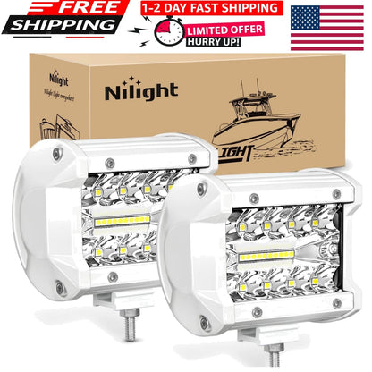 2X Marine LED Light Pods for Navigation Lights (Details In Description)