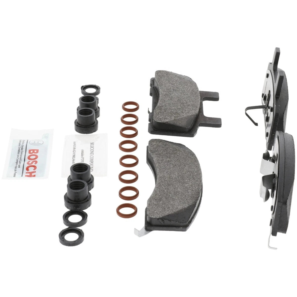 2X BP370 Brake Pad Set for Chevy Express Van 2500 (1998–2002)