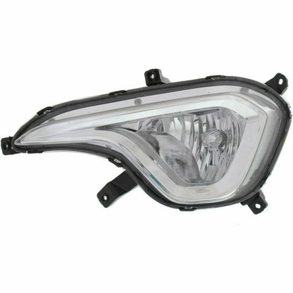 Driver Side Fog Light for Hyundai Santa Fe XL (2013–2016) CLX-M0-USA-REPH107586-CL360A70, HY2592144