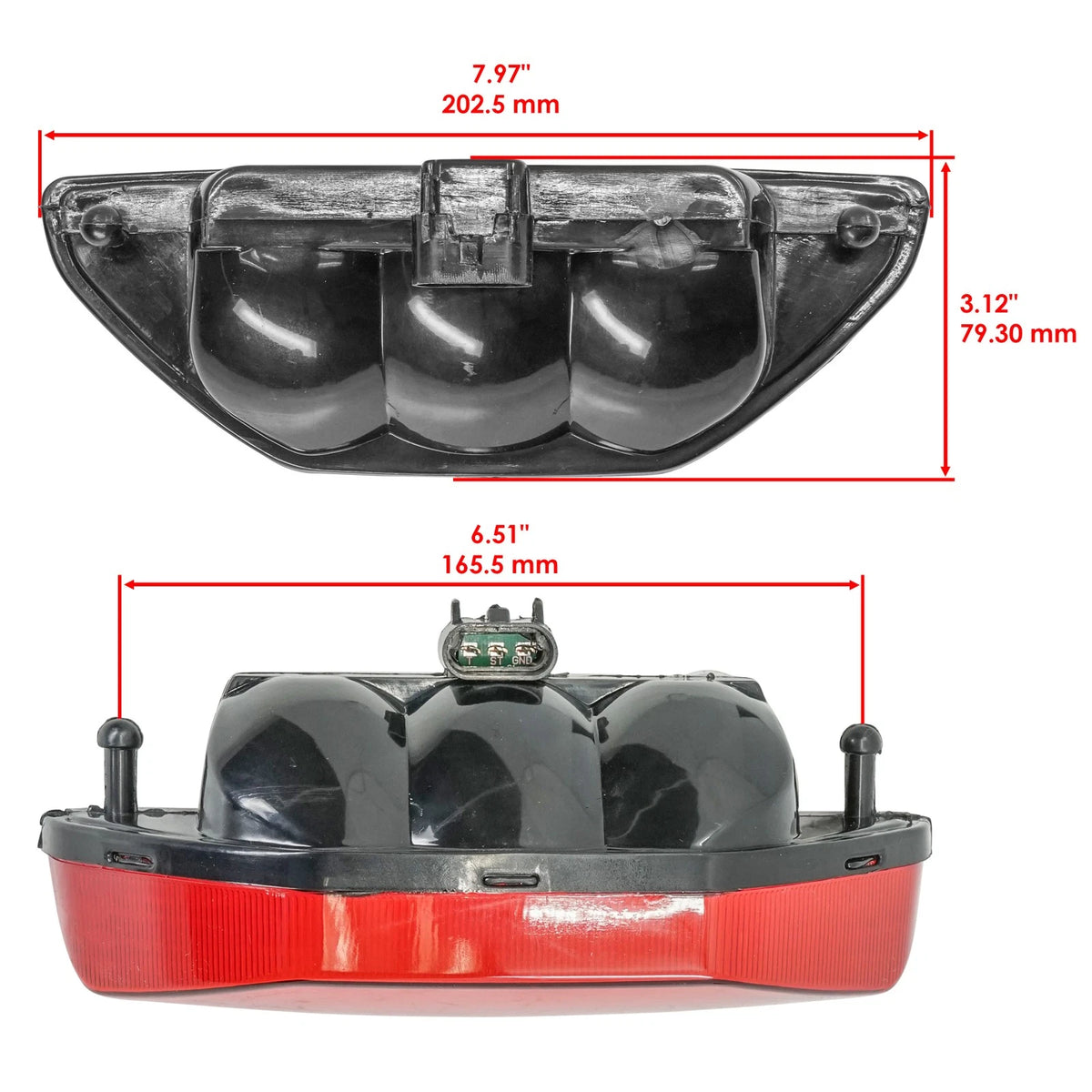 Celox Taillight for Honda TRX250X TRX300X TRX400X (2009–2025) LT112AA1008, 33700-HN1-A71