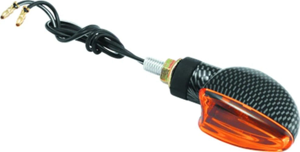 Ministalk Marker Light for BikeMaster (V-Shape, Carbon/Amber)