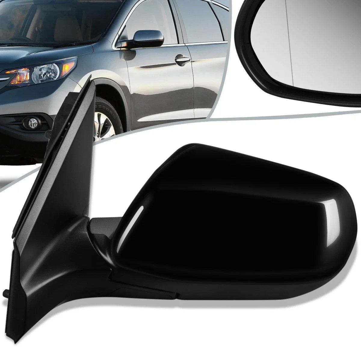 OE Style Powered Side Rear View Door Mirror Left for Honda CR-V (2012–2016)