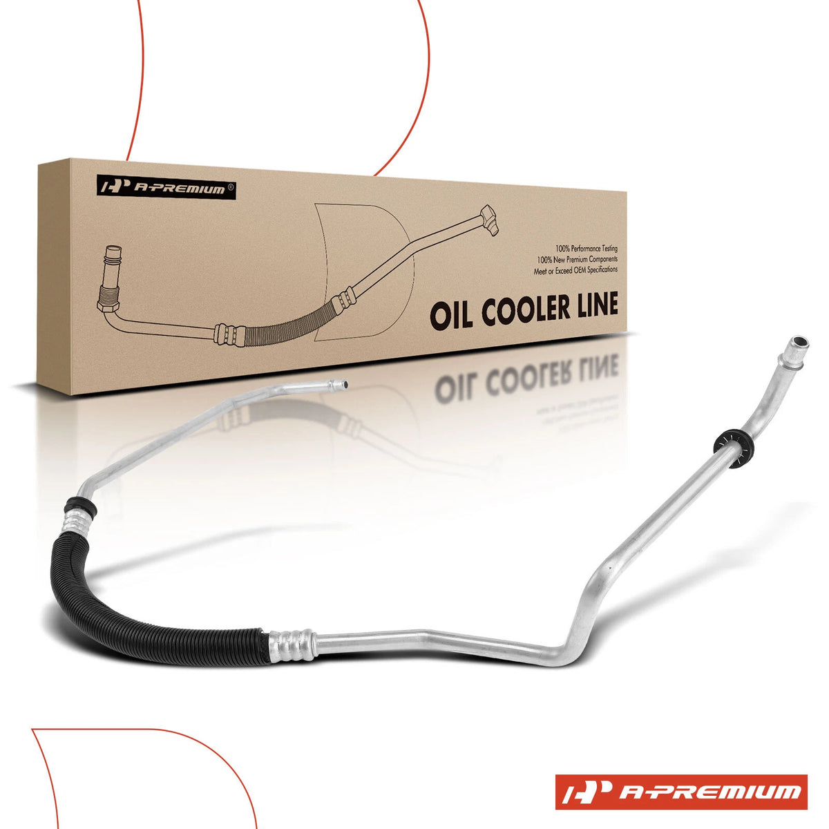 Engine Oil Cooler Line for Chevrolet C4500 Kodiak GMC (2003–2009) 5801527, 625-508