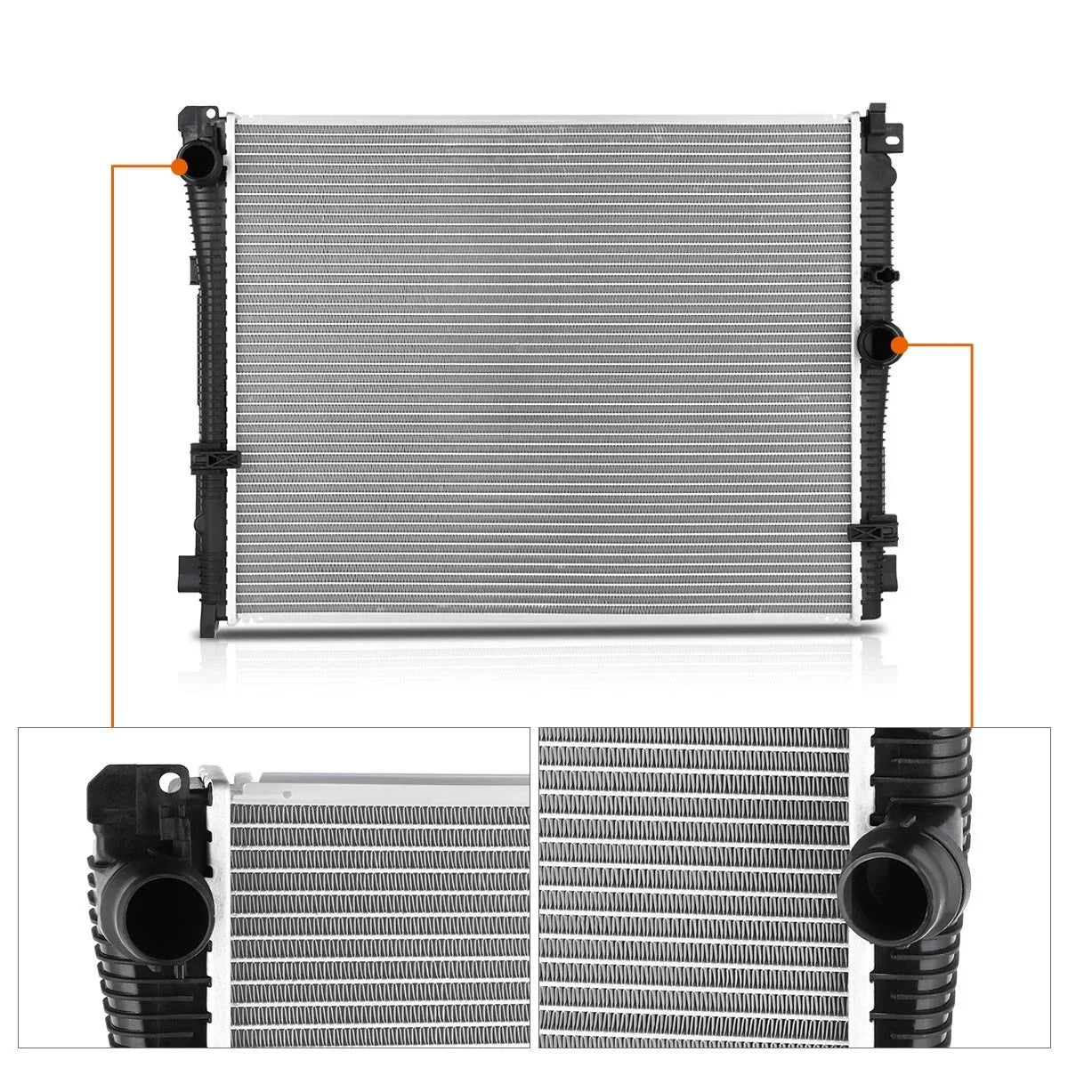 Cooling Radiator for BMW 330I 330E Xdrive Z4 2.0L 3.0L (2019–2024) DPI-13799